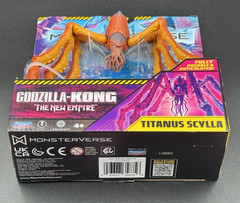 MonsterVerse Godzilla Figure Set of 3 Titanus Scylla, Mothra & Ion Dragon NIB