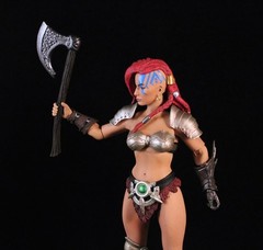 AUTHENTIC MEZCO CONAN THE KING/HORSE /RED SONJA /APE KING (FROST GIANT Presale)