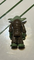 Vintage Star Wars Yoda Complete Orange Snake Original Kenner