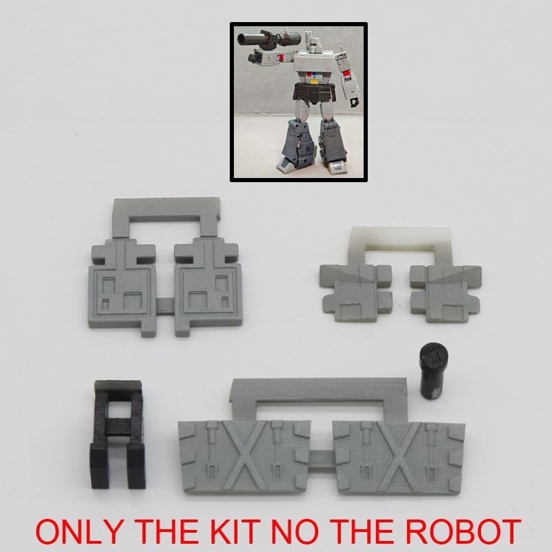 3D Print Filling Parts Upgrade Kit For Studio Series SS86 Megatank