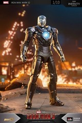 zd toys IRON MAN MARK 32 ROMEO 1/10 action figure iron man 3 MARVEL ship July