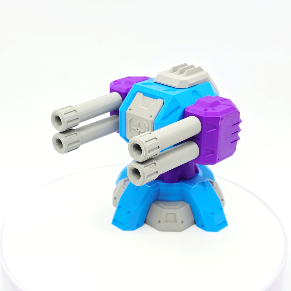 Executor Turret 1.0 | Robot Mech Action Figure | 3D Printed Articulated Toy