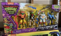 TMNT Mutant Mayhem Ooze Cruisin & Turtles in Disguise figure sets 2023