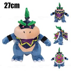 Wonder Bowser Jr Super Mario Bros Wonder Dark Bowser Plush Toy Stuffed Doll 8″