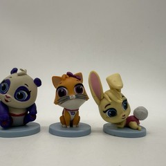 Disney Junior T.O.T.S Tiny Ones Figurine Playset Cake Topper Lot Of 4 PVC