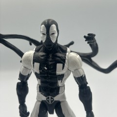 Marvel Legends Deadpool Back In Black 6” Gamestop Exclusive Incomplete