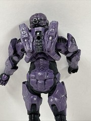 Halo 4 Spartan CIO Soldier Violet Team Purple Series 2 McFarlane Figure H4-5