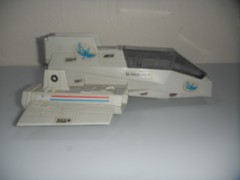 Vintage 1984 Sharc Submarine G.I. GI Joe Complete w/ Deep Six Figure 3.75 ARAH