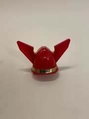 Bandai 1996 Power Rangers Zeo MegaZord Red / Gold Helmet Used