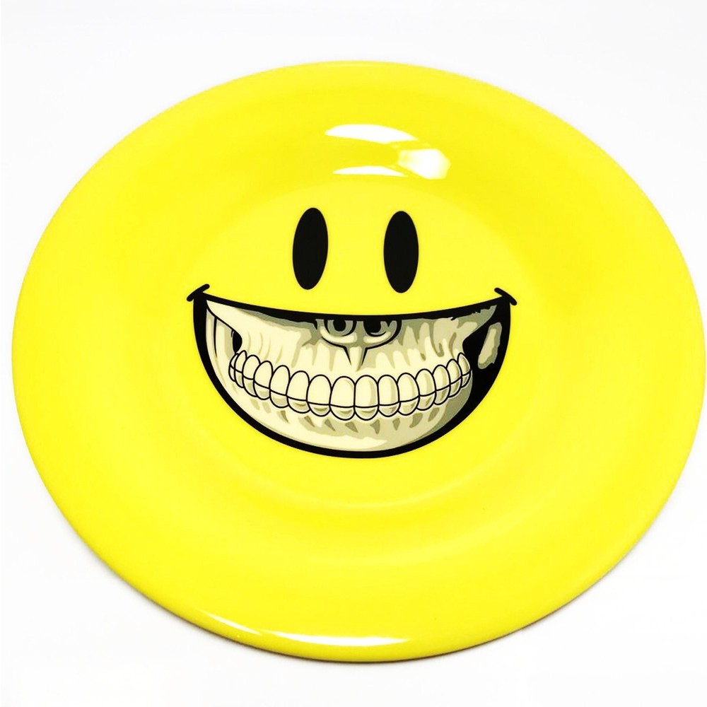 Large Grin 11″ Plate by Ron English Popaganda PopLife