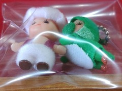 Toad & Yoshi Kewpie Costume Cute Fluffy Mascot Super Mario
