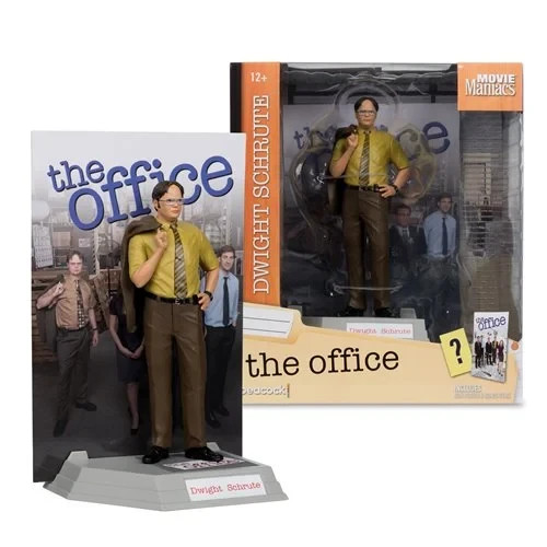 Dwight Schrute Movie Maniacs Wave 4: The Office 6″ Posed Figure McFarlane Toys