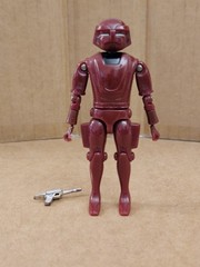 1979 Sentry + Silver Blaster The Black Hole Red Robot Figure MEGO Disney Vintage