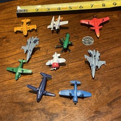 Disney Planes PLASTIC Lot Of 10 Used And Played With Have Flaws