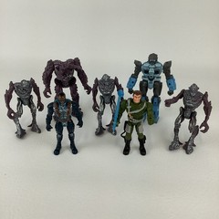 Final Faction Action Figure Lot Kharn Brute Alpha Team Sergeant Steel Combat Toy