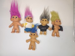 VTG 90′ Ugly Troll’s Russ & TNT Figures Lot of 5