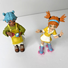 POP MART Peach Riot Rise Up Series Figures – Gigi Diner and Frankie Barista