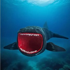 Sea Monster 3D Bloop Sea – 14×5×10cm (5.5×2×4″) Joint-Movable Collectible