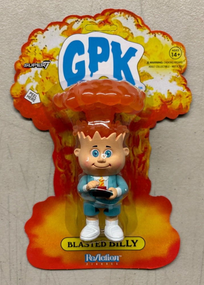Super7 Garbage Pail Kids Blasted Billy ReAction Figure MOC
