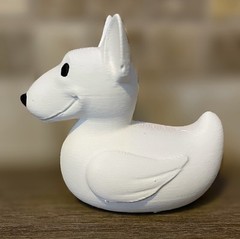 Bull Terrier Duck