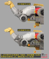 Gobetter GB-1061 upgrade kit for SS86 Dinobot Sludge,in stock