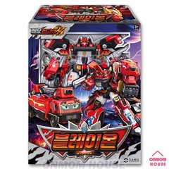 Metal Cardbot W Blaion + NightGriffon + SolidHorn Official 3 Figure Korean Toy
