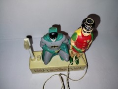 Vintage 1977 Janex Batman And Robin Battery Powered Toothbrush Not Working HTF