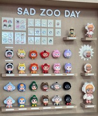 Crybaby Crybuddy Crying Blob Sad Zoo Day BULL Gashapon Plush Keychain Thailand