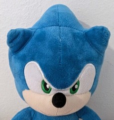 Sonic The Hedgehog Movie 2 Plush 16″ Toy Factory Stuffed Animal Doll 2022 SEGA