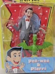 Neca Toony Pee-Wee Herman & Pterri Action Figure Set 2023 Collectible Toy
