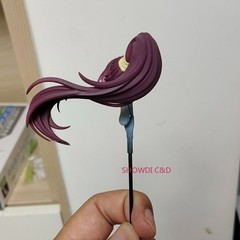 1/12 BLEACH Shihouin Yoruichi Head Carving For 6″ Romankey Crazy Figure Body