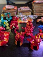 Bakugan Battle Brawlers Lot Of 14 W/ Cards