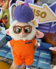 MINISO Zootopia Series Vinyl Plush Toy Pendant Confirmed Blind Box Figure Gift