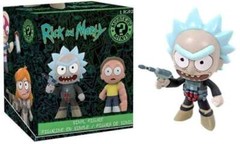 FUNKO MYSTERY MINI MINIS RICK & MORTY S2 WEAPONIZED RICK 1:12 NEW BOX TA2261