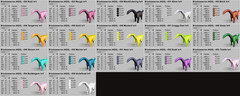 Ark Survival Ascended PVE Brontosaurus Lvl 1 Female 137 Solid Colors