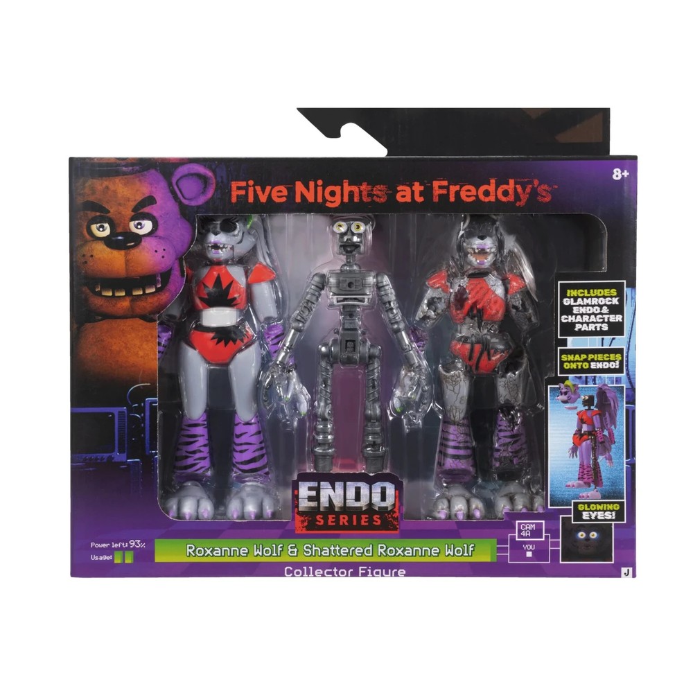FNaF Endo-02 Roxanne Wolf & Shattered Roxanne Wolf (New) (In Stock)