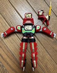 1994 Mighty Morphin Power Rangers Deluxe Thunder Megazord Incomplete
