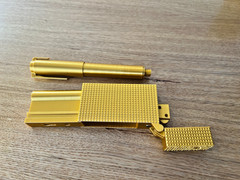 James Bond 007- The Golden Gun V2 Gold Prop 1:1 Model-Gift for him