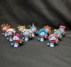 Doraemon Zodiac 11 Pcs Collectible Figures, Used