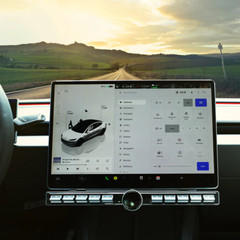 Tesla Model 3, Y Center Console Physical Control Button Multiple Functions, 2020