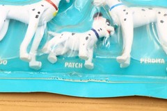 Extremely RARE Justoys Bend-Ems 101 Dalmatians 6-Piece Gift Set ON CARD New**