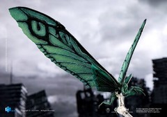 Hiya Toys Godzilla 2019 Exquisite Basic 7″ Mothra Emerald Titan Figure (NM Box!)
