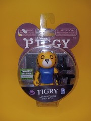 ROBLOX PIGGY Series 1 “TIGRY” & MYSTERY Figures Lot (2) Exclusive DLC Code NEW