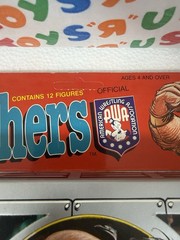 Rare Vintage 1986 Remco Mini Mashers AWA Wrestling 12 Figure Pack Unpunched!