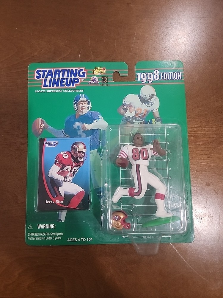 1998 JERRY RICE San Francisco 49ers #80 Starting Lineup