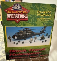 Elite Operations Black Hawk Helicopter Toys R US 2001 Sealed