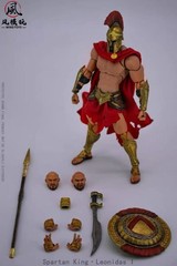 Wind Toys 1/12 King Leonidas I of Sparta Standard Ver. Action Figure In Stock