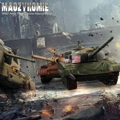 MaozyHomie U.S Toy Tank and Army Men Toys Playset, 2pc Tank-5 Models and 10pc…