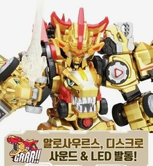 Dino Core Ultimate D-BUSTER Tyranno 8 Copolymers Transformer Robot Dinosaur