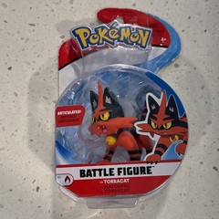 Pokemon Battle Figure TORRACAT Wicked Cool Toys New Sealed